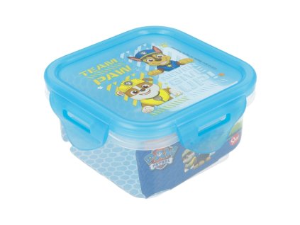 Svačinový boxík tlapková patrola 8,5x5,5x10cm modrý