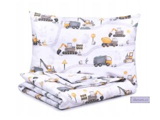 NOVINKY - Bavlněné povlečení do postýlky 90x120cm / 40x60cm, licenční i obrázkové vzory. Super tip na Vánoce pro mrňata do...