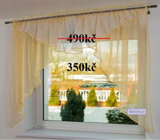 Paris je jedna z mnoha záclon, která je skladem ve všech barvách je opravdu za hubičku. Sami mrkněte. Tyto krásky najdete...